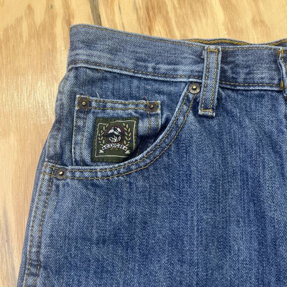 Cinch Jeans Mens 30x36 Blue Denim Straight Leg Cowboy Western Rodeo Pants - Picture 3 of 15